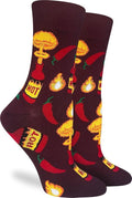 Good Luck Sock Novelty Crew Socks for Adults - For Men, Women and Teens