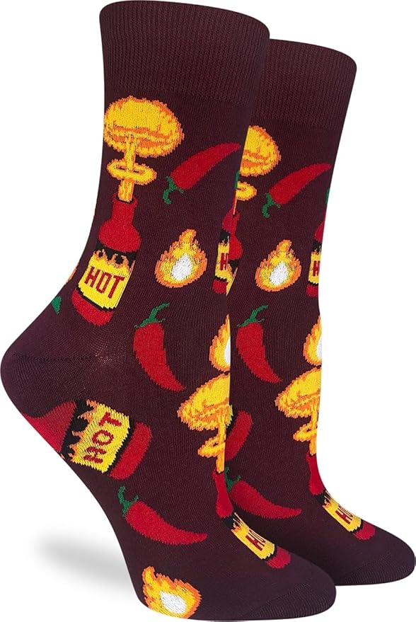Good Luck Sock Novelty Crew Socks for Adults - For Men, Women and Teens