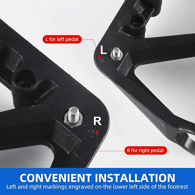 Mountain Bike/MTB Pedals Bicycle Flat Pedals Aluminum 9/16" Sealed Bearing Lightweight Platform for Road Mountain BMX MTB Bike