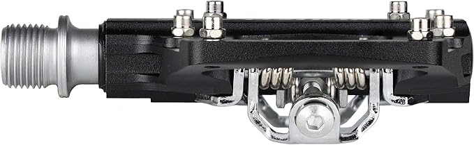 Venzo Multi-Use Compatible with Shimano SPD Mountain Bike Bicycle Sealed Clipless Pedals - Dual Platform Multi-Purpose - Great for Touring, Road, Trekking Bikes