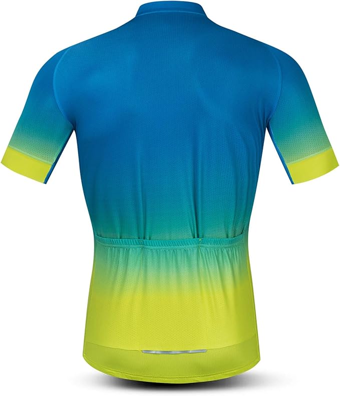 Bike Bicycle Tops Men's Cycling Jerseys Full Zipper MTB Clothing Cycle Clothes