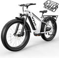 Vivi ACE01 Electric Bike for Adults,26" x 4.0 Fat Tire Ebike,1500W Peak Motor Torque Sensor Electric Mountain Bike,25MPH Electric Bicycle with 48V 15AH Battery,Hydraulic Brake,SGS Certified to UL2849