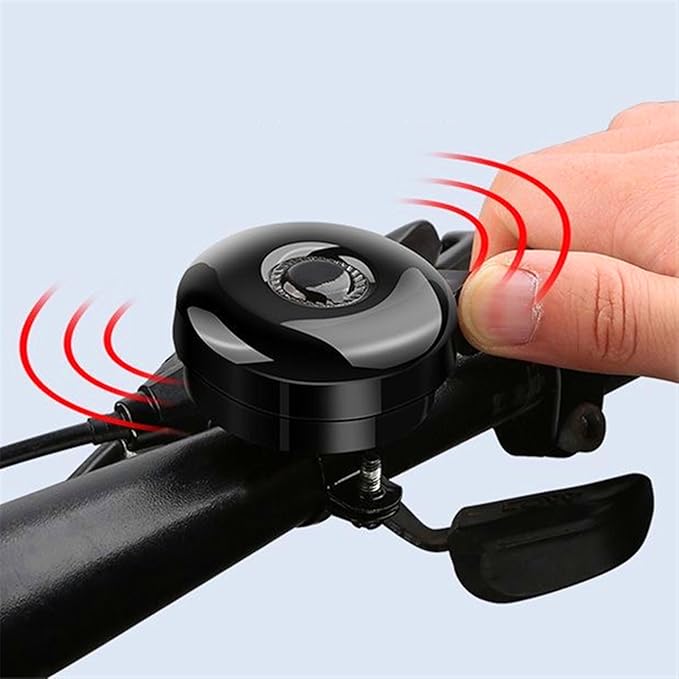 Classic Bell, Loud Crisp Clear Sound Bicycle Accessories for Adults Youths, Stylish Horn for Road and Mountain Bikes