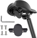 DDJ Bike Mount Compatible with Samsung Smart Tag 2 Case, Hidden Under Bicycle Seat, Anti-Theft Bike GPS Tracker Mount for Galaxy Smart Tag 2 with Security Screws, for Mountain Bikes, Electric Bicycle