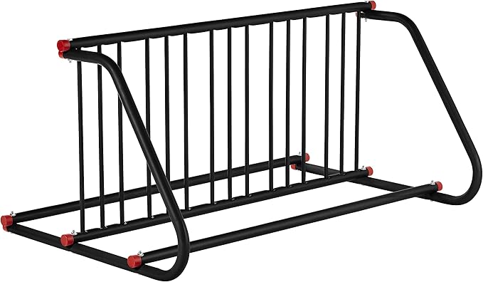 Retrospec Commercial Grid Bike Rack - Single & Double Sided - Bicycle Storage Stand for Garages, Stores, Schools & Universities Power Coated Steel | for Garages, for Stores, for Schools, for Universities