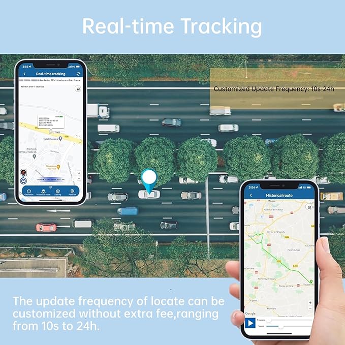 4G Mini GPS Locator Winnes Tracker for Vehicles Real-time Tracking rastreador para coche Magnetic Hidden Device Long Distance Global Positioning for Car Moto Kid Elderly Luggage,Subscription Required