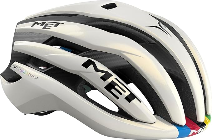 MET Trenta 3K Carbon MIPS Road Bike Helmet | Aerodynamic Racing Helmet for Adults, Carbon Fiber Construction, MIPS AIR Tech, Sunglasses Port