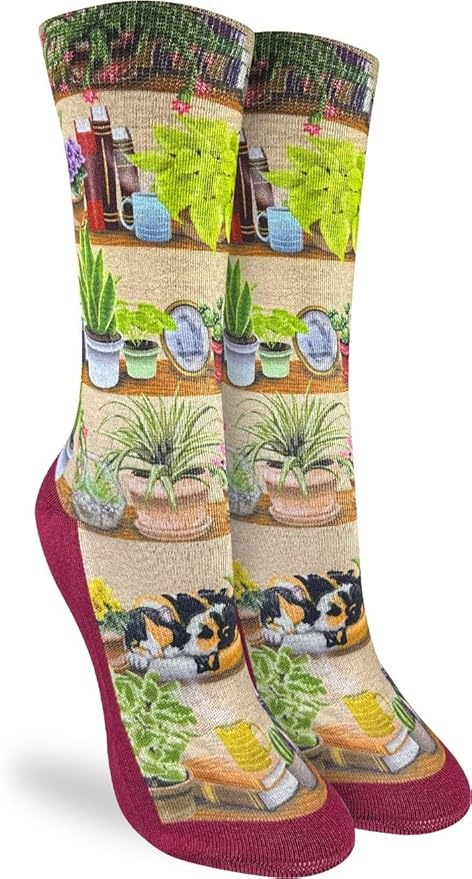 Good Luck Sock Novelty Crew Socks for Adults - For Men, Women and Teens