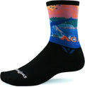 Swiftwick VISION IMPRESSION Crew, National Parks/States Edition, Running, Hiking and Cycling Socks