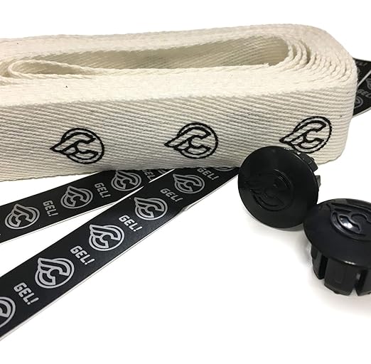 Cinelli Cotton Gel Ribbon Handlebar Tape, White