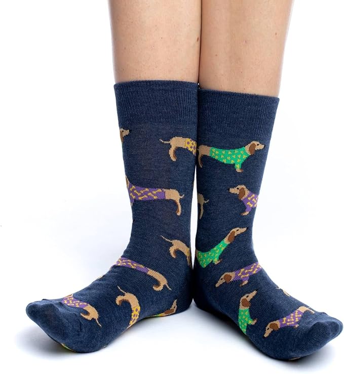 Good Luck Sock Novelty Crew Socks for Adults - For Men, Women and Teens
