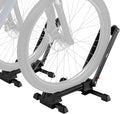 Favoto Folding Bike Stand Floor - Mountain & Road Bicycles Indoor Outdoor Garage Storage - Bicycle Parking Rack Foldable Fit 20”-29” Bikes (2 Pack)