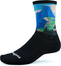 Swiftwick VISION IMPRESSION Crew, National Parks/States Edition, Running, Hiking and Cycling Socks