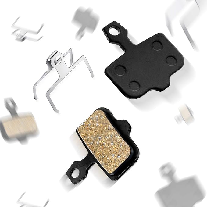 4 Pairs Bicycle Disc Brake Pads Compatible with Avid Elixir 1 3 5 7 9 R CR Sram XO XX X7 X9 XXWC DB1 DB3 DB5 (Resin)