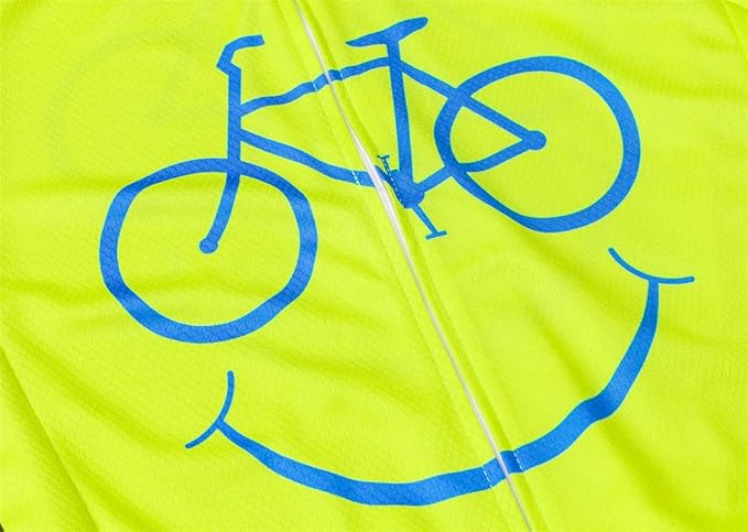 Cycling Jersey Men Full Zip Bike Shirt Racing Top Bicycle Clothing