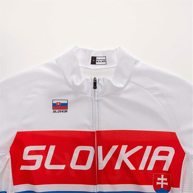 Cycling Jerseys Men Bicycle Short Sleeve Summer Shirt Bike Biking Tops Riding Clothing Flag