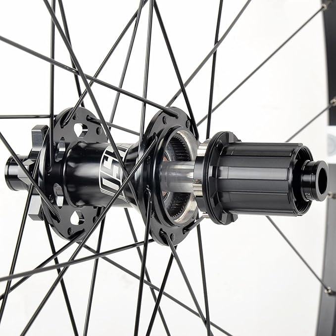 Road Wheelset, HG/XD/MS 700C Alloy Road Bicycle Wheelset, Quick Release/Thru Axle Disc Brake Bicycle Wheels for Adult Bikes