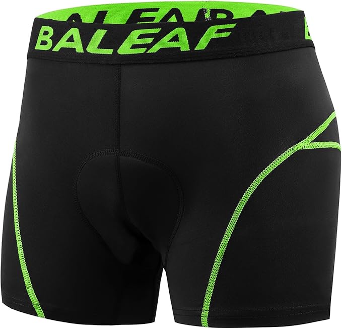 baleaf Men's 3D Padded Bike Shorts Cycling Underwear MTB Liner