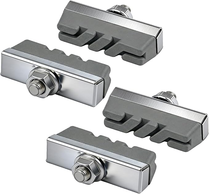 Zacro Bike Brake Pads for BMX, MTB & Road Bikes, Easy Installation, Durable & Quiet