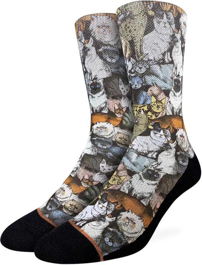 Good Luck Sock Novelty Crew Socks for Adults - For Men, Women and Teens