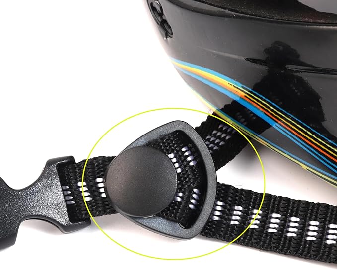 10 Pack Bike Helmet Strap Locking Buckle Fastener Self-Adjusting Divider Ear Side Triangle Dividing Adapter for Skateboard Cycling MIPS Ski Kids Bicycle Helmets Mission