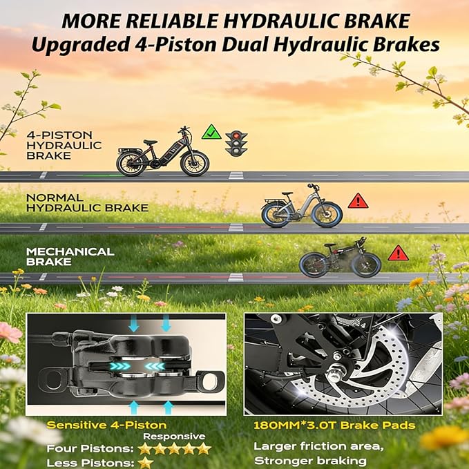 eAhora 2026 Latest Juliet Pro 2 5400W Dual Motor Electric Bike for Adults 43MPH 60V 70Ah 220+Miles Long Range Electric Bicycle 20" Fat Tire Full Suspension Mountain E-Bike All Terrain APP Control