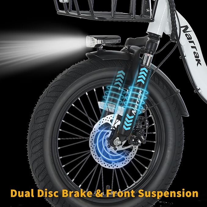 Electric Tricycle for Adults,Fat Tire Folding Electric Trike,3 Wheels Electric Bicycle Bikes, Peak 700W Step-Thru Etrike with 468WH Removable Battery and Large Basket for Women Men