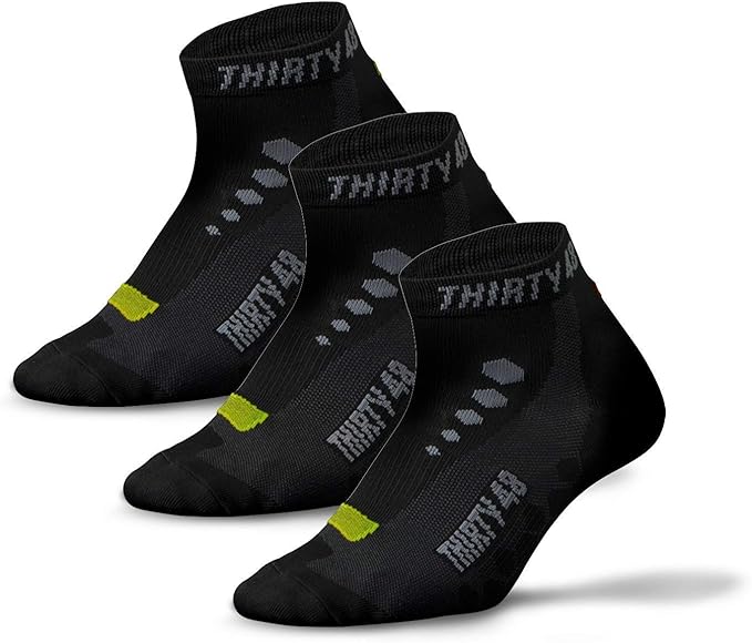 Thirty48 Low Cut Cycling Socks for Men and Women | Unisex Breathable Sport Socks