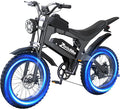 Electric Bike for Adults,48V 20AH - Peak Power 1500/3000W Brushless Motor Electric Bicycle - Max Speed 31-35MPH - Max 80 Miles Range - 20" x 4.0" Fat Tire Dirt E-Bike,7-Speed