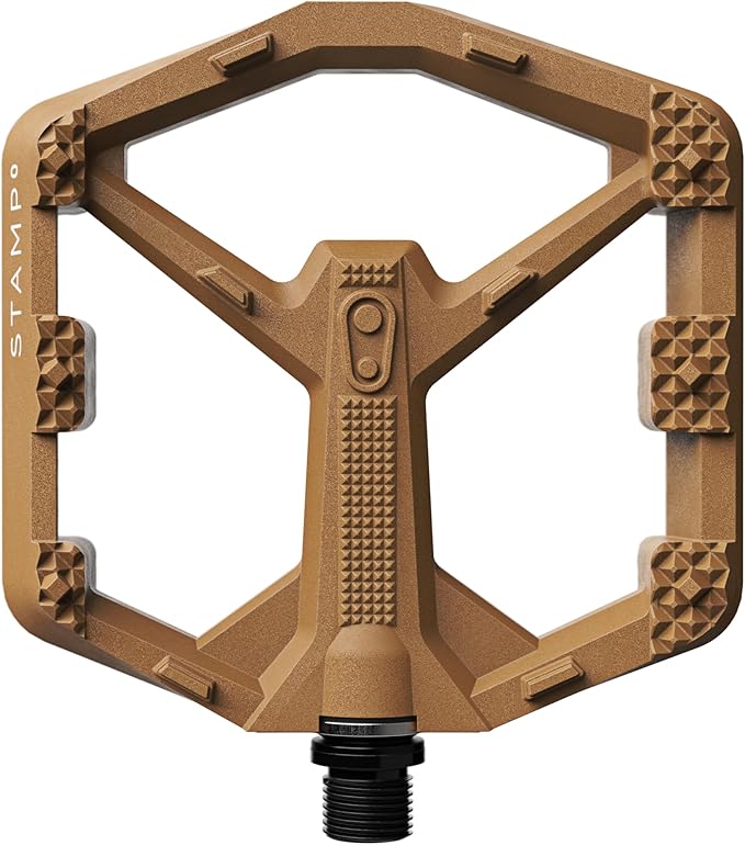 Crankbrothers Stamp Flat MTB Pedals - Size-Specific, Lightweight, Versatile, Durable Bike Pedals