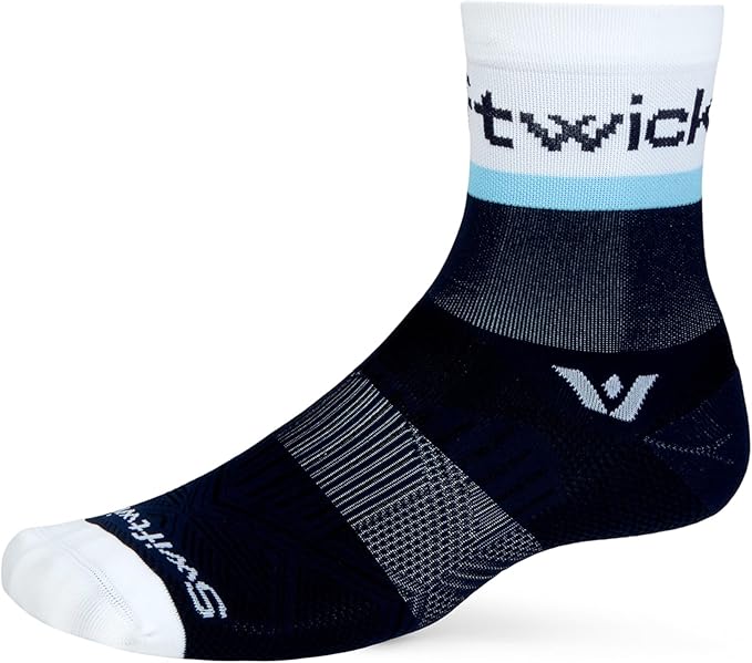 Swiftwick - ASPIRE Mid-Crew Cycling Socks, Maximum Breathability, Moisture Wicking