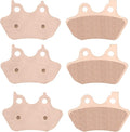 Sintered Brake Pads Set Front and Rear for Harley FLHT/FLHTi Electra Glide Standard, Flhtcu-i Electra Glide Ultra 2000-2007 Replacement Brake Pads Set