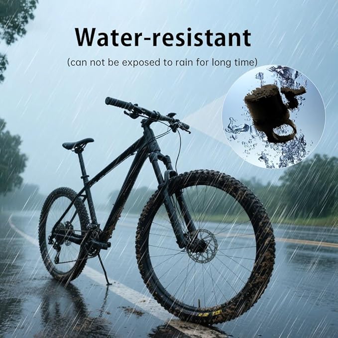 Bike Bell with Tracker Tag Work for Find Hub APP, Bike Mount for GPS Tracker Waterproof Classic Stainless Steel Holder, Anti-Theft,100dB, Fit 0.83''/22.0, 1''/25.4mm Handlebars (Android Only)