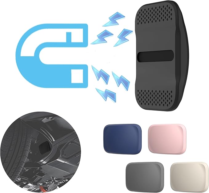 GPS Tracker for Vehicles,Magnetic Waterproof Car Tracker, No Monthly fees, Mini Portable GPS Tracker for Cars, Trucks, Fleet, Motorcycle, Anti-Theft(Apple User)