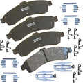 Bendix Premium SBC882 Ceramic Front Brake Pads for Select Models Buick Rainier, Chevrolet SSR, Trailblazer, Trailblazer EXT, GMC Envoy, Envoy XL, XUV, Isuzu Ascender, Oldsmobile Bravada, Saab 9-7x