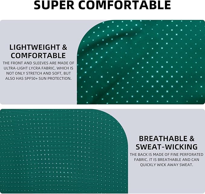 YKYWBIKE Cycling Jersey Men Long Sleeves Bike Jersey with Pockets Breathable MTB Biker Shirts Biking Shirts for Men Cycling