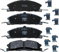 Bendix Premium SBC1611C Ceramic Front Brake Pads for Ford Explorer 2019-2014, Flex 2016, Flex 2019-2018, Police Interceptor Utility 2019-2016, Taurus 2019-2017, Lincoln MKS 2016, MKT 2019-2016