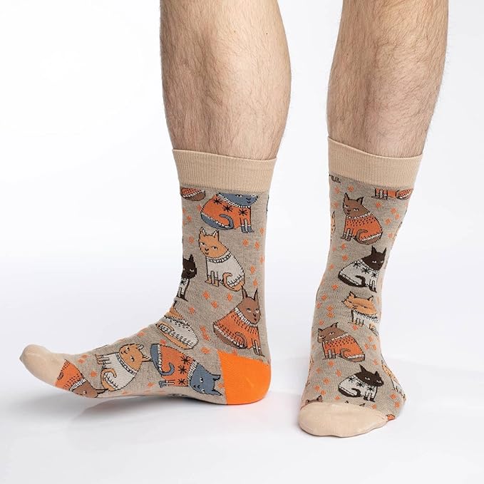 Good Luck Sock Novelty Crew Socks for Adults - For Men, Women and Teens