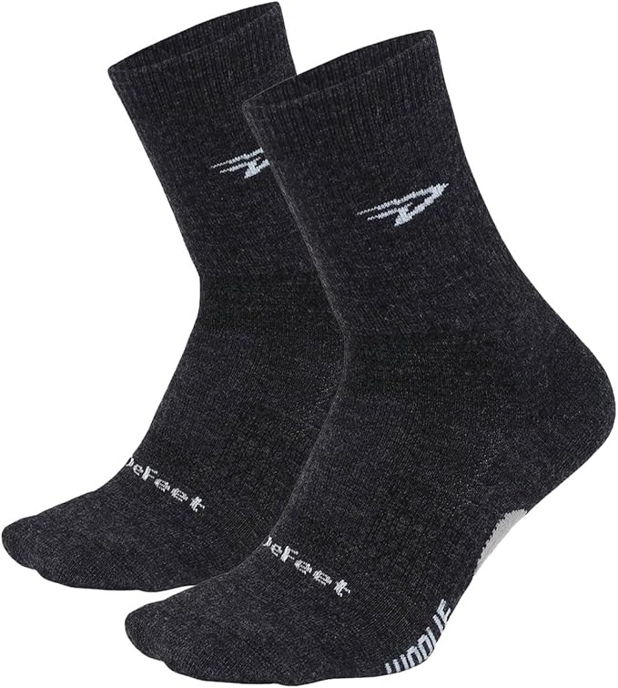 DEFEET | Woolie Boolie 6" Cycling Socks | For Biking, Running, & Everyday Adventures