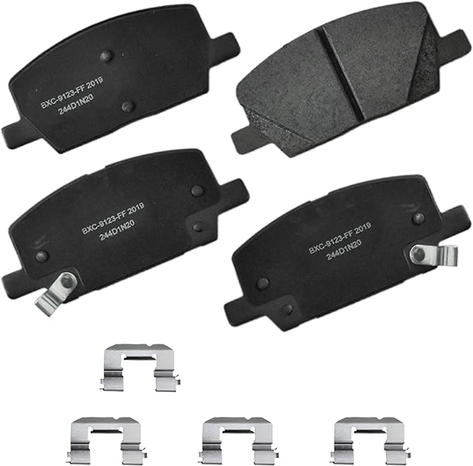 Bendix Premium SBC2019 Ceramic Front Brake Pads for Buick Encore 2022-2018, Chevrolet Trax 2022-2018