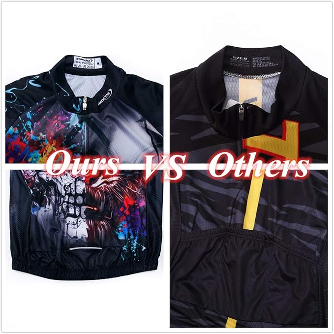 Men's Cycling Jerseys Summer Breathable Bicycle Shirts for Male Riding Clothing Quick Dry MTB Jersey