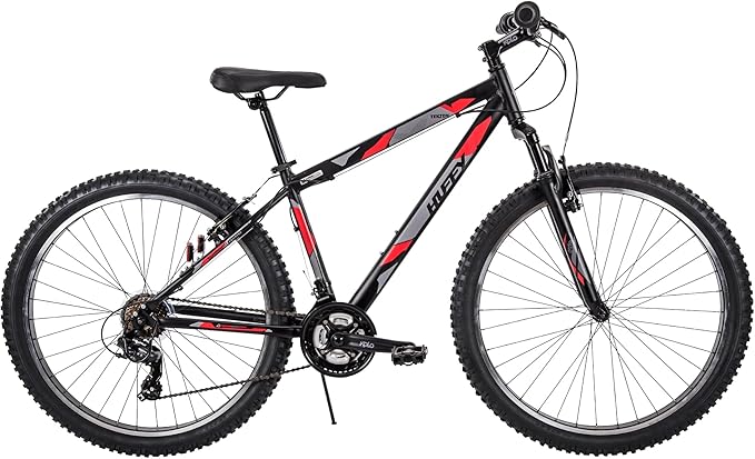 Huffy Mountain Bikes for Men, 26/27.5 Inch Sizes, Multiple Speeds, Suspension Available, Fat Tire Option, Sleek Graphics, Disc Brakes Available, Adjustable Comfort Saddle, Durable, Multiple Colors