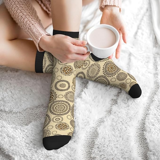 Crew Athletic Socks Funny Crazy Casual Sports Novelty Dress Socks for Women Men Running Hiking
