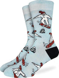 Good Luck Sock Novelty Crew Socks for Adults - For Men, Women and Teens