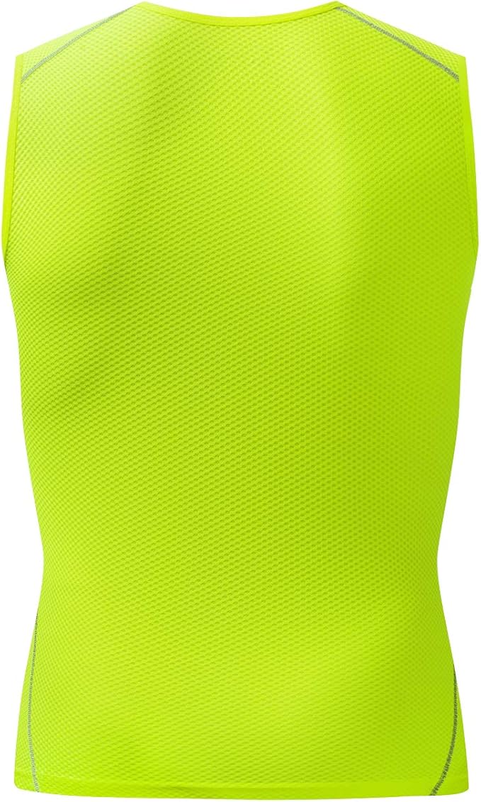 bpbtti Men's High Wicking Sleeveless Base Layer Cycling Running Underwear Quick Dry Vests Lightweight Sports Tank Tops
