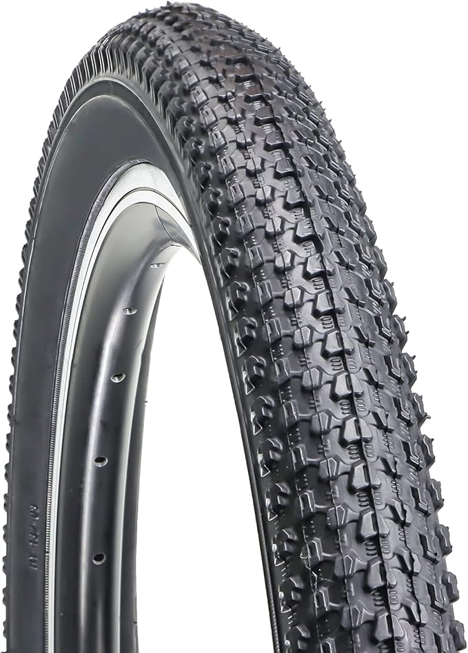 Hycline Mountain Bike Tire: 20/24/26/27.5-inch Folding Replacement High-Performance Wear-Resistant Bicycle Tires for MTB Off-Road Bike