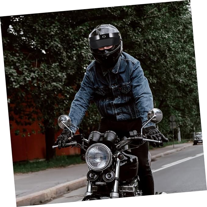 Gatuida 4pcs Visor Insert Shield for Outdoor Riding Material Uv Fits Various Half Helmets for and Comfort