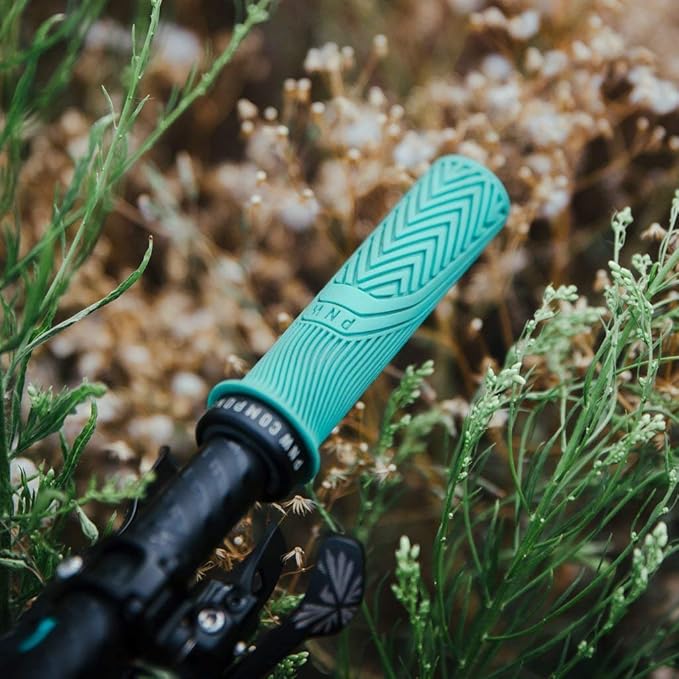 PNW Components Loam MTB Bike Grips – Lock-On Mountain Bike Handlebar Grips – 25A Tacky Rubber – Ergonomic Trail & Enduro Grip – 30mm or 34mm – Multiple Colors