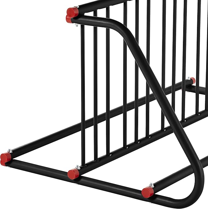Retrospec Commercial Grid Bike Rack - Single & Double Sided - Bicycle Storage Stand for Garages, Stores, Schools & Universities Power Coated Steel | for Garages, for Stores, for Schools, for Universities