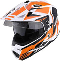 1Storm Youth Kids Dual Sport Dual Visor Motorcycle Motocross Off Road Full Face Helmet Matt Black